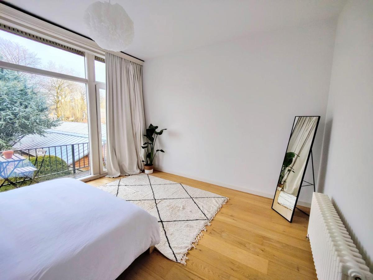 Traditional Chic, High Ceilings' Apt Aircos And Garage Antwerp Exterior photo